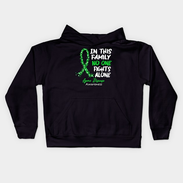 Lyme Disease Kids Hoodie by DAN LE